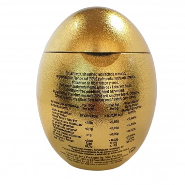 Flor de sal pimienta ahumada  100gr