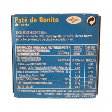 Paté bonito norte  100g