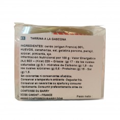 Terrina de paté de cerdo a la Gascona 70g 2