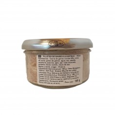 Tarro de 140g Rillettes de oca. 2