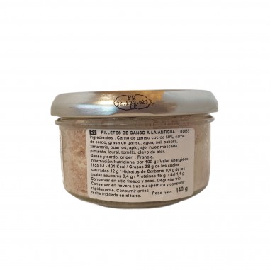 Rillettes de oca 140g
