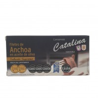 Lata de 50g de Anchoas en Aceite de Oliva Catalina 8 filetes