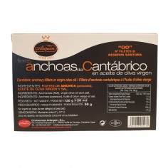 Anchoa cantábrico aceite de oliva 8 filetes 2