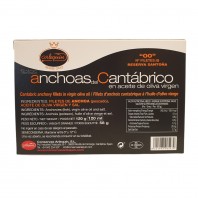Anchoa cantábrico aceite de oliva 8 filetes