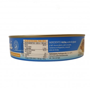 Anchoa en aceite girasol 515g