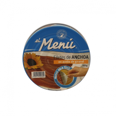 Anchoa en aceite girasol 515g