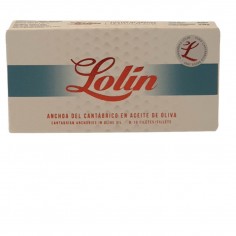 Lata de 50 g. de Anchoa en Aceite de Oliva Serie Oro Lolín 1/8 piezas