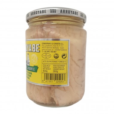Bonito del norte en aceite de oliva 400g