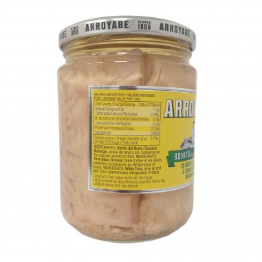 Bonito del norte en aceite de oliva 400g