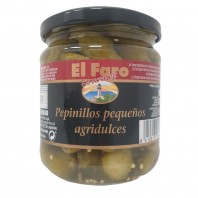 Pepinillos pequeños agridulces 180g