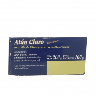 Atún claro aceite oliva 200g