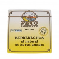 Berberechos al natural 25/30 piezas