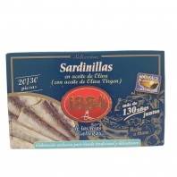 Sardinillas en aceite de oliva 20/30 piezas