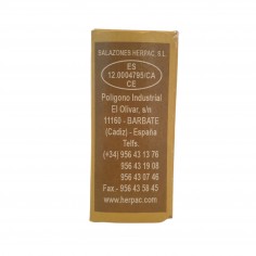 Lata de lomo de atún rojo en aceite de oliva 120g Herpac Peso neto 120g Peso escurrido 85g Capacidad 125ml 2