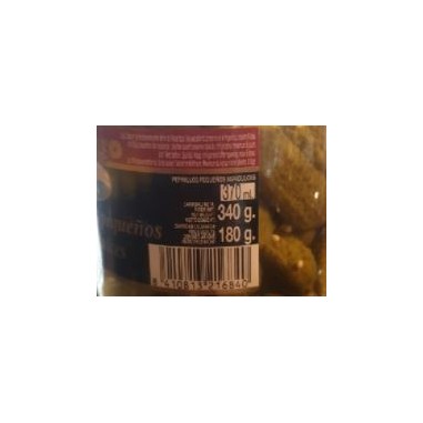 Pepinillos pequeños agridulces 180g