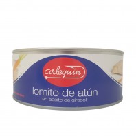 Lata de 1 Kg de Lomitos de Atún en Aceite de Girasol Arlequín
