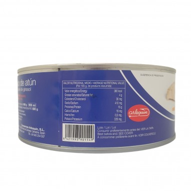 Lomitos de atún 600g