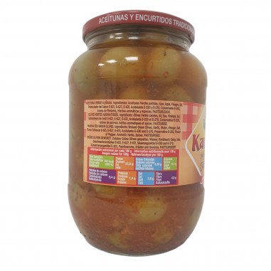 Aceituna verdes aliñadas de la abuela 500g