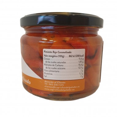 Pimiento rojo caramelizado  250g