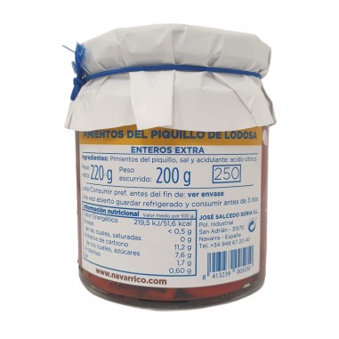 Pimientos de piquillo de Lodosa  250g