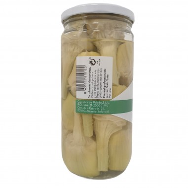 Alcachofa semilarga al natural 10-14 piezas
