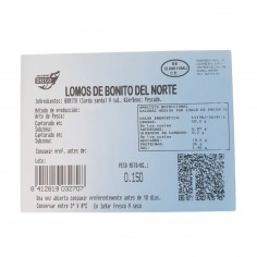 Bandeja de tapa de Lomos de Bonito 150g (aprox.) 2