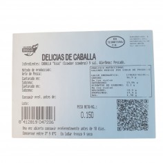 Bandeja de tapa de delicias de caballa 150g. 2