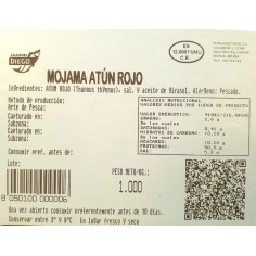 Mojama de atún rojo de almadraba en pieza de 1 kg (aprox)  Salazones Diego envasada al vacío, seleccionada especialmente. 2