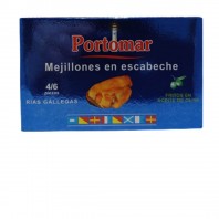 Mejillones en escabeche 4/6 piezas
