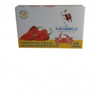 Pimientos de piquillo rellenos de centollo 260g