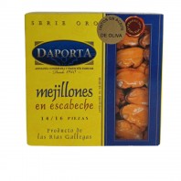Mejillones en escabeche Rías Gallegas  14/16  piezas Daporta