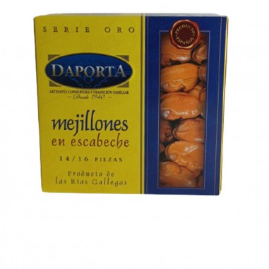 Mejillones en escabeche Rías Gallegas  14/16...