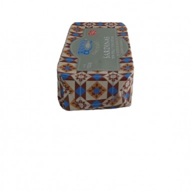 Sardinas con limón y albahaca 120g