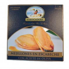 Mejillones en escabeche 7/10 piezas