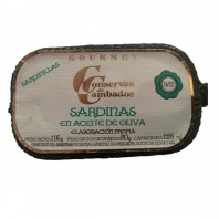 Sardinillas en aceite de oliva 16/22 piezas Cambados en Salazones Diego