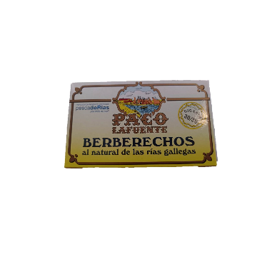 Comprar berberechos al natural de las Rías Gallegas en Salazones Diego