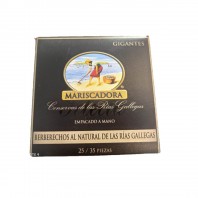 Berberechos al natural 25/35 piezas