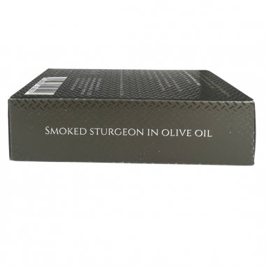Esturión ahumado en aceite de oliva 120g