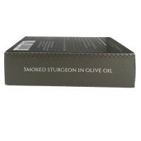 Esturión ahumado en aceite de oliva 120g