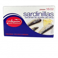 Sardinillas en aceite de oliva. 16/22 piezas de Arlequín comprar en Salazones Diego