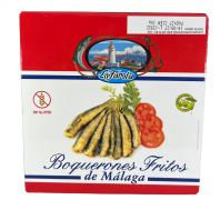 Compra Boquerones fritos de Málaga. La Farola en Salazones Diego Compra Boquerones fritos de Málaga. La Farola en Salazones Diego