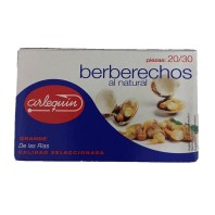 Berberechos al natural 20/30 piezas