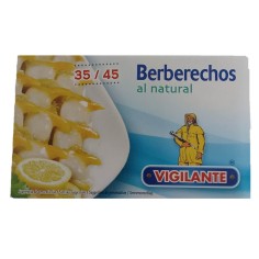 Comprar en Salazones Diego Lata de 120 ml berberechos al natural El Vigilante 35/45 piezas