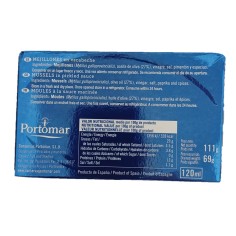 Comprar Mejillones en escabeche Rías Gallegas 6/8 piezas Portomar 2