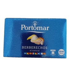 Berberechos al natural 35/45 piezas
