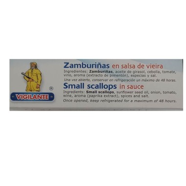 Zamburiñas en salsa de vieira 115g
