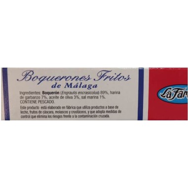 Boquerones fritos de Málaga 140g