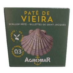 Comprar en Salazones Diego Lata de 100g de Paté de Vieira Agromar.