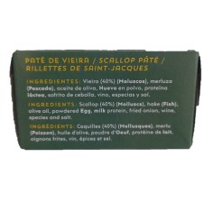 Comprar en Salazones Diego Lata de 100g de Paté de Vieira Agromar. 2