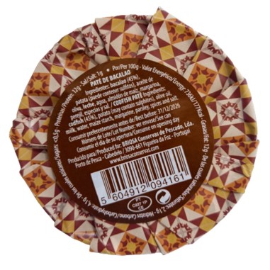 Paté de bacalao 75g